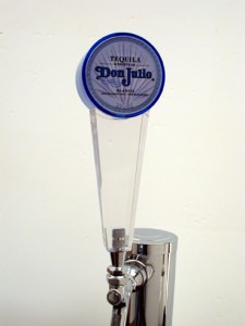 Don Julio tequila tap handle